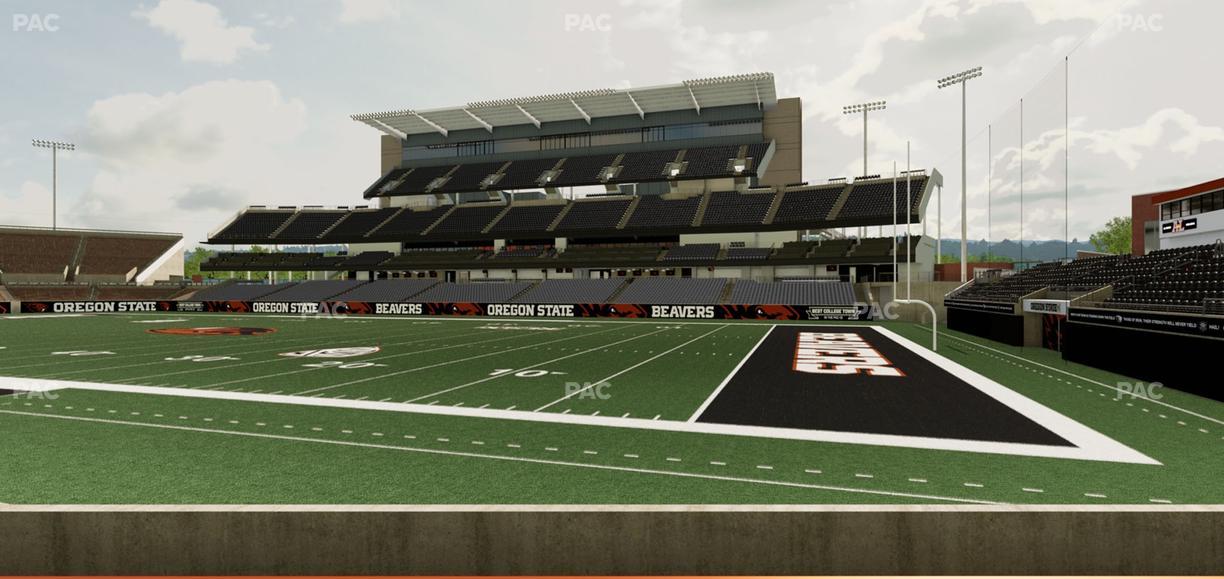 Reser Stadium - Section 112 Seat View