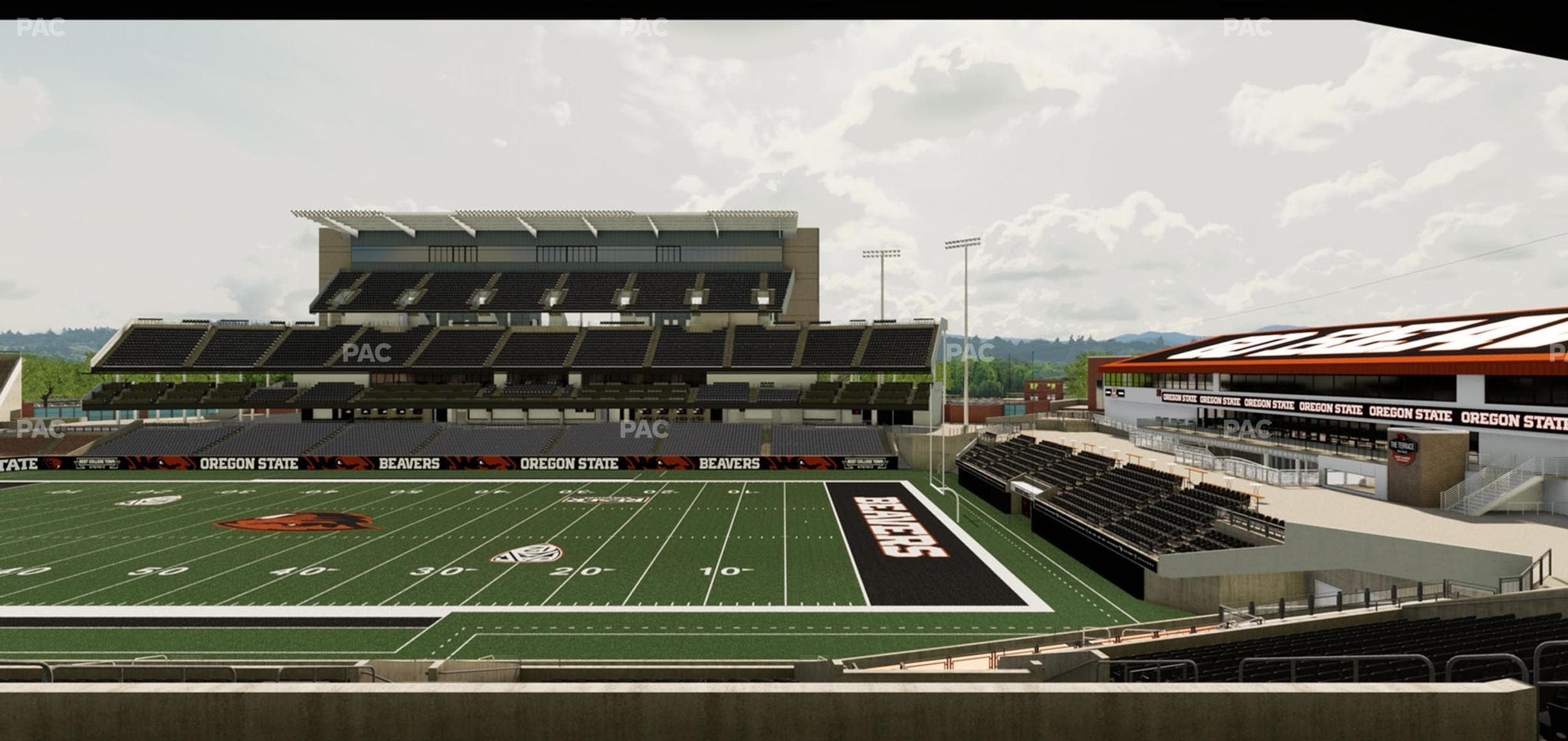 Reser Stadium - Section 113 Seat View