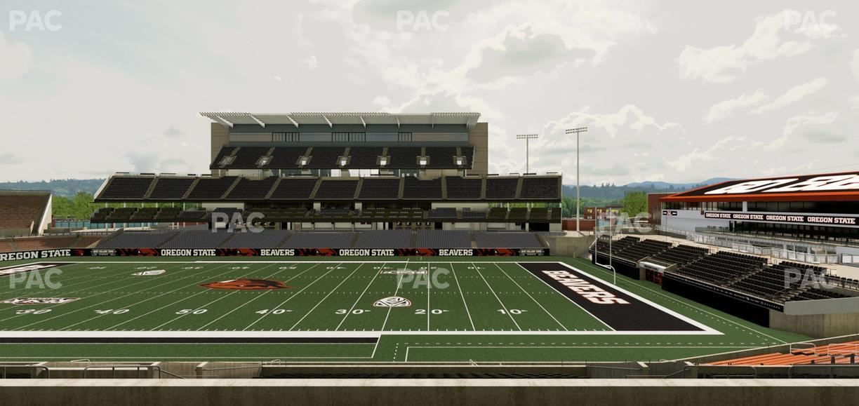 Reser Stadium - Section 114 Seat View