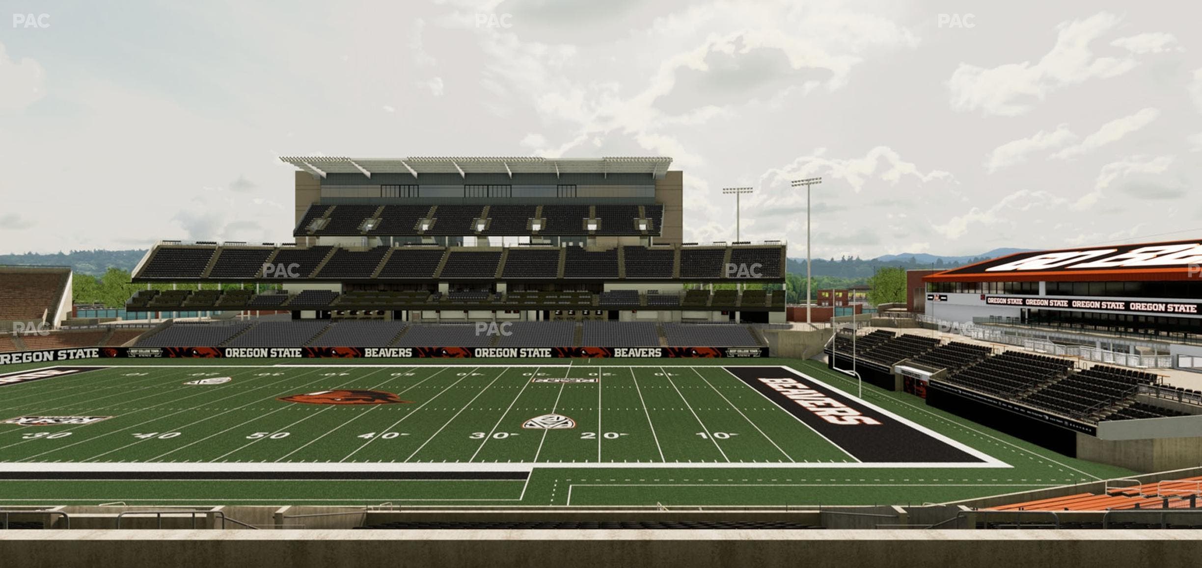 Reser Stadium - Section 114 Seat View
