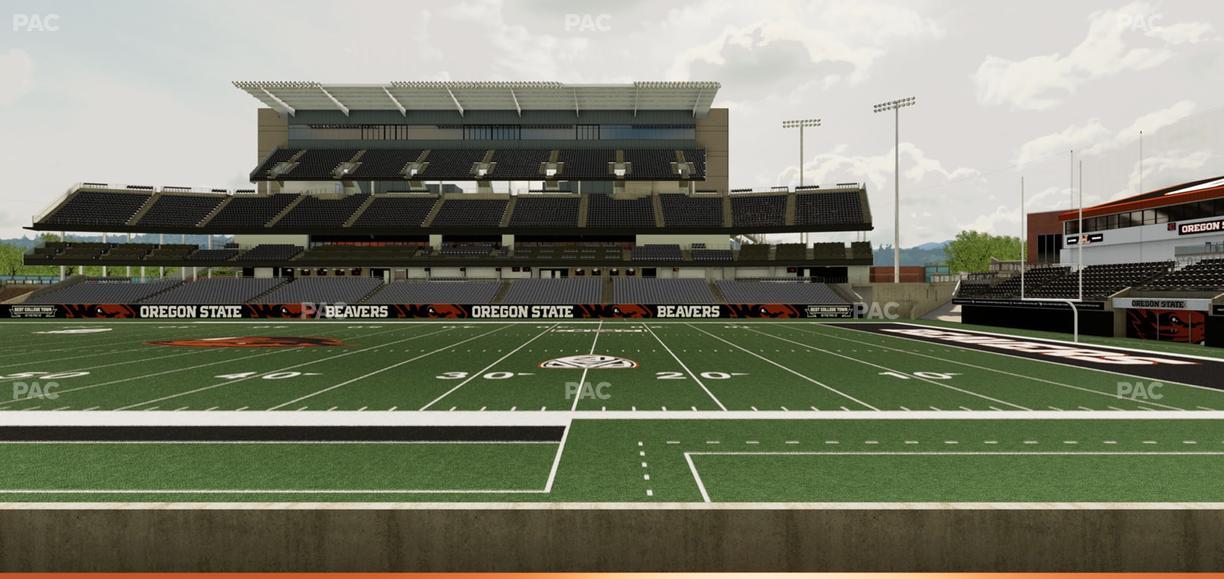 Reser Stadium - Section 114 Seat View