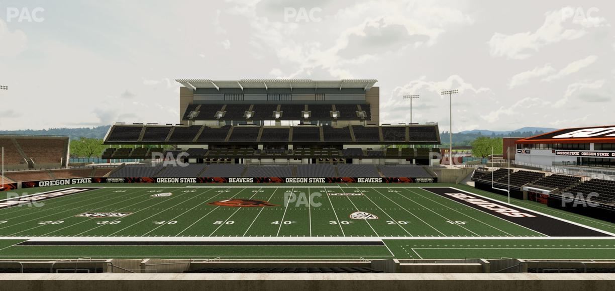Reser Stadium - Section 115 Seat View