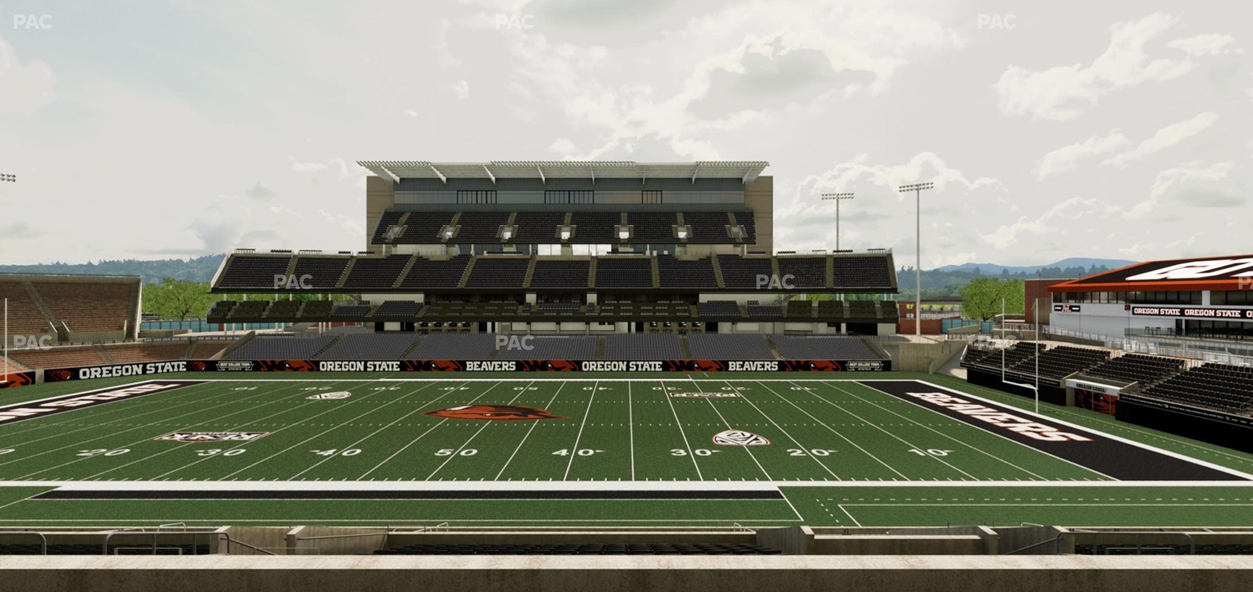 Reser Stadium - Section 115 Seat View