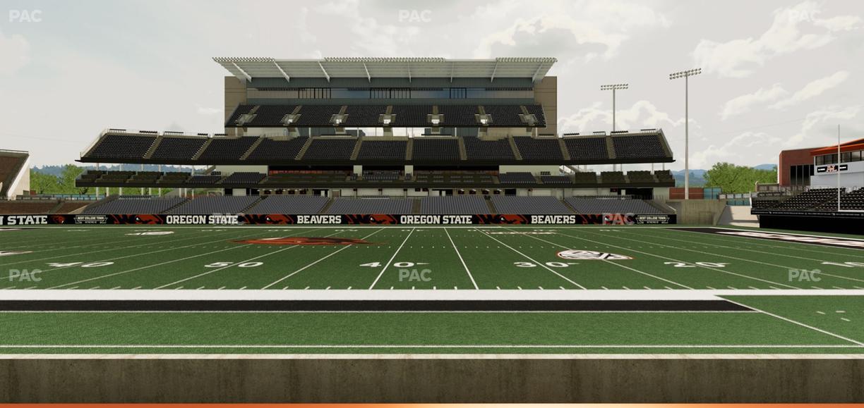 Reser Stadium - Section 115 Seat View