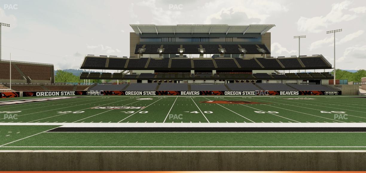 Reser Stadium - Section 117 Seat View