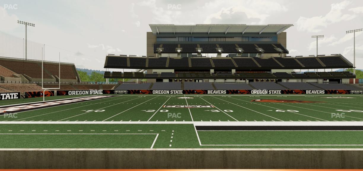Reser Stadium - Section 118 Seat View