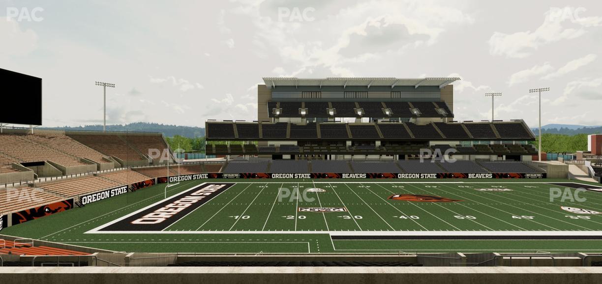 Reser Stadium - Section 118 Seat View