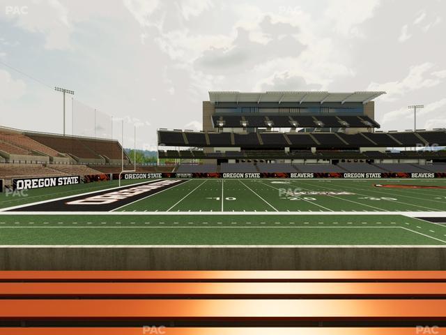 Reser Stadium - Section 119 Seat View