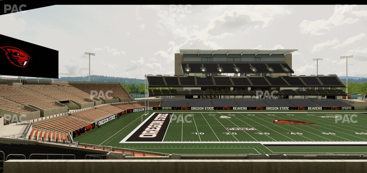 Reser Stadium - Section 119 Seat View