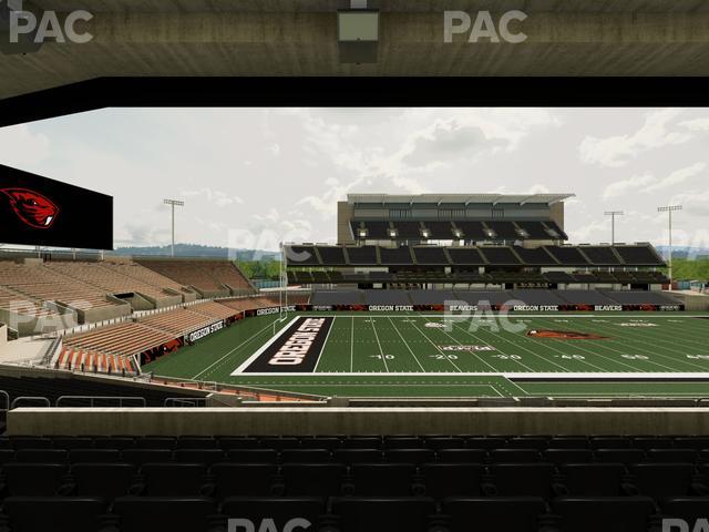 Reser Stadium - Section 119 Seat View