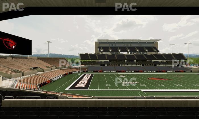 Reser Stadium - Section 119 Seat View