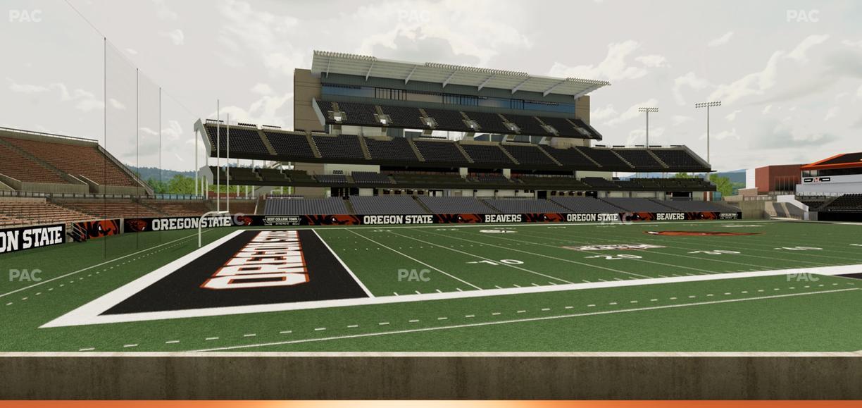 Reser Stadium - Section 120 Seat View