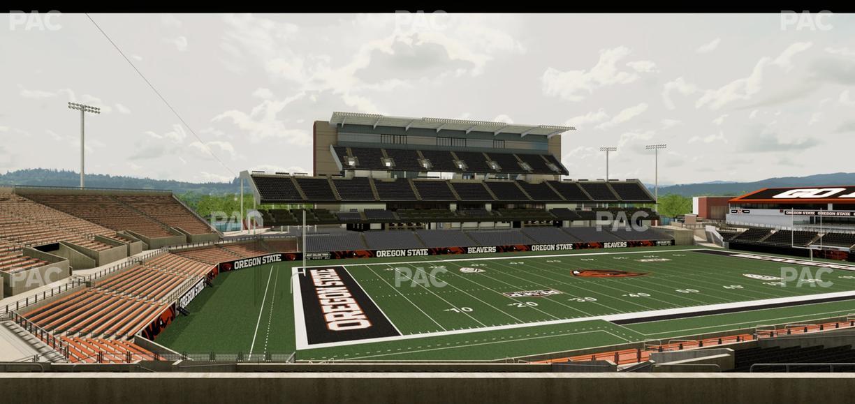 Reser Stadium - Section 120 Seat View
