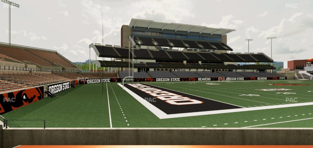 Reser Stadium - Section 121 Seat View