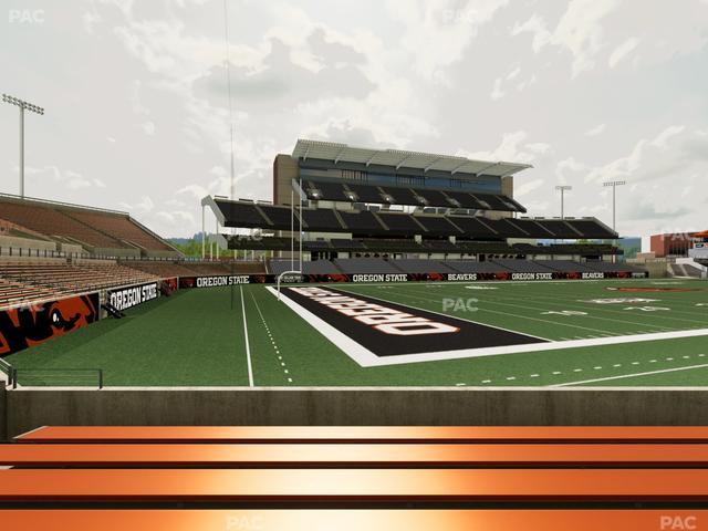 Reser Stadium - Section 121 Seat View