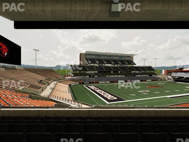 Reser Stadium - Section 121 Seat View