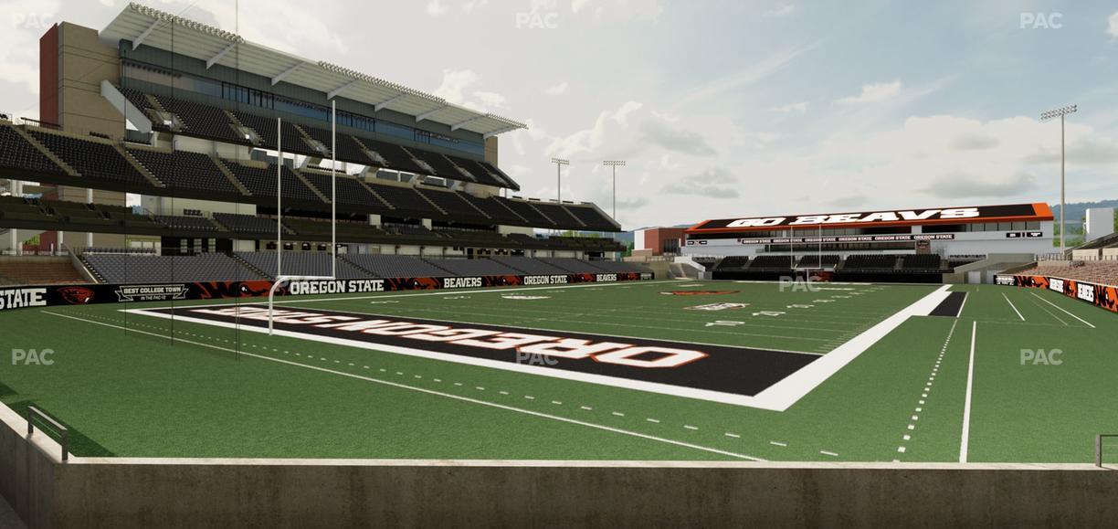 Reser Stadium - Section 122 Seat View