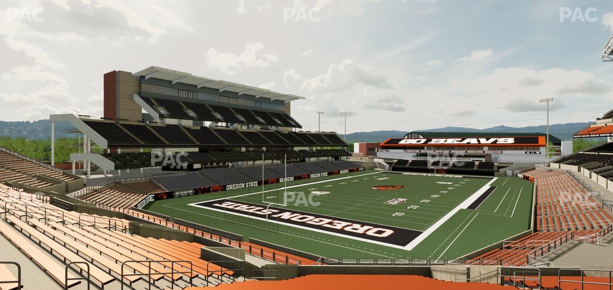Reser Stadium - Section 122 Seat View