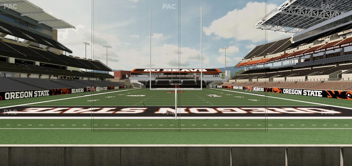 Reser Stadium - Section 124 Seat View