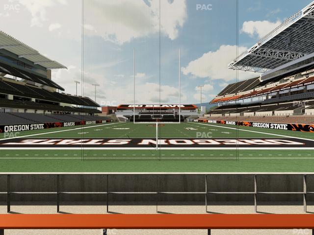 Reser Stadium - Section 124 Seat View