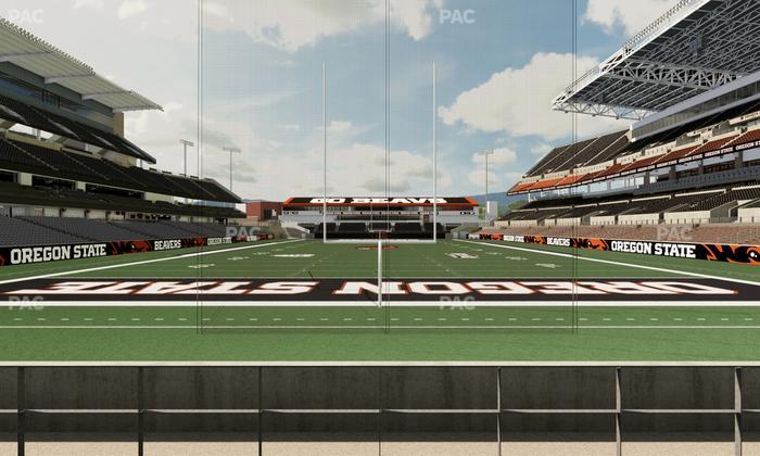 Reser Stadium - Section 124 Seat View