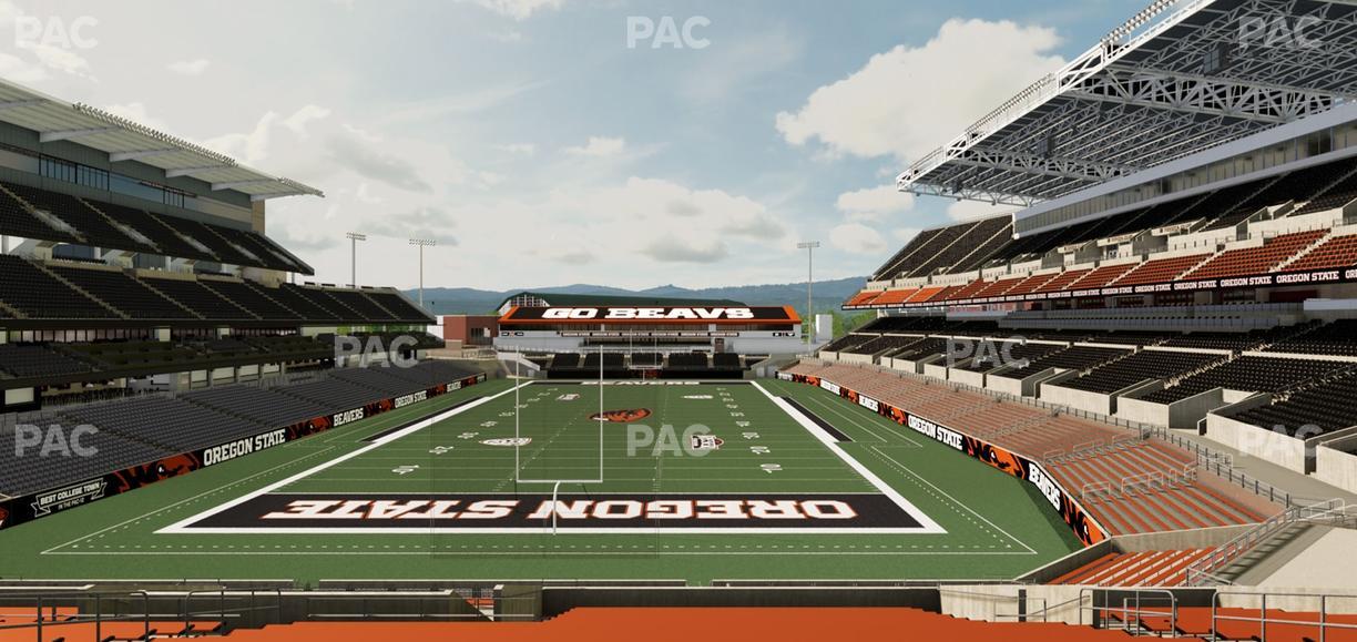 Reser Stadium - Section 124 Seat View