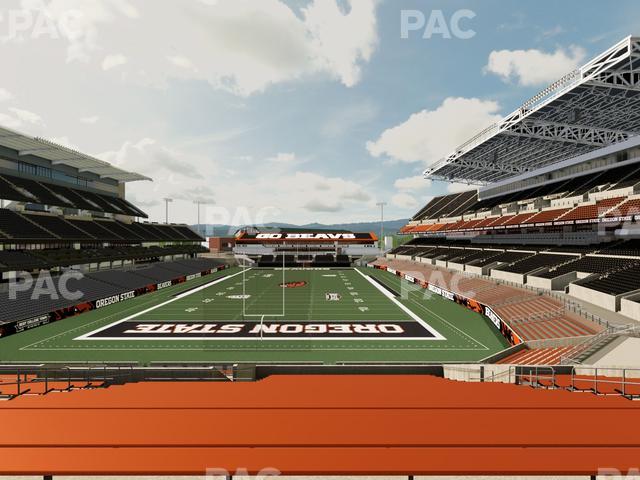 Reser Stadium - Section 124 Seat View