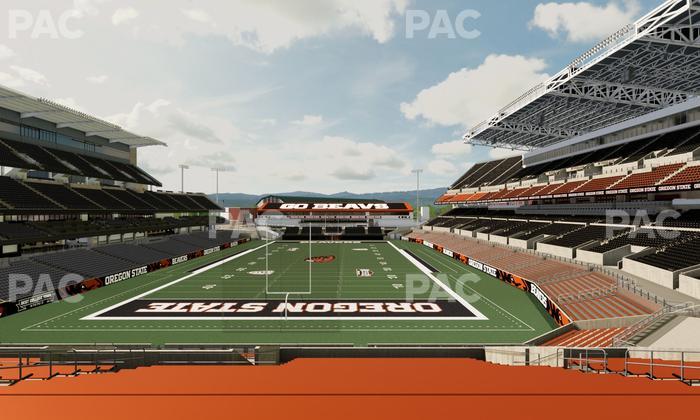Reser Stadium - Section 124 Seat View