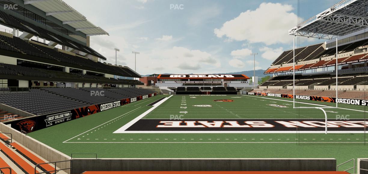 Reser Stadium - Section 125 Seat View