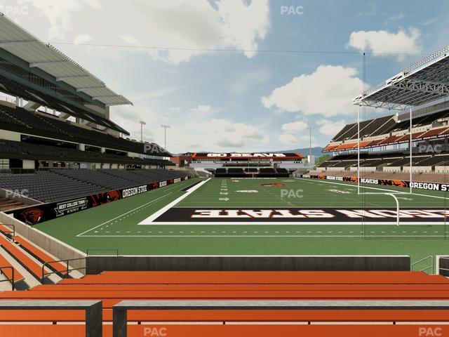 Reser Stadium - Section 125 Seat View