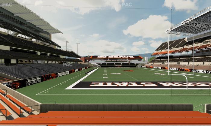 Reser Stadium - Section 125 Seat View