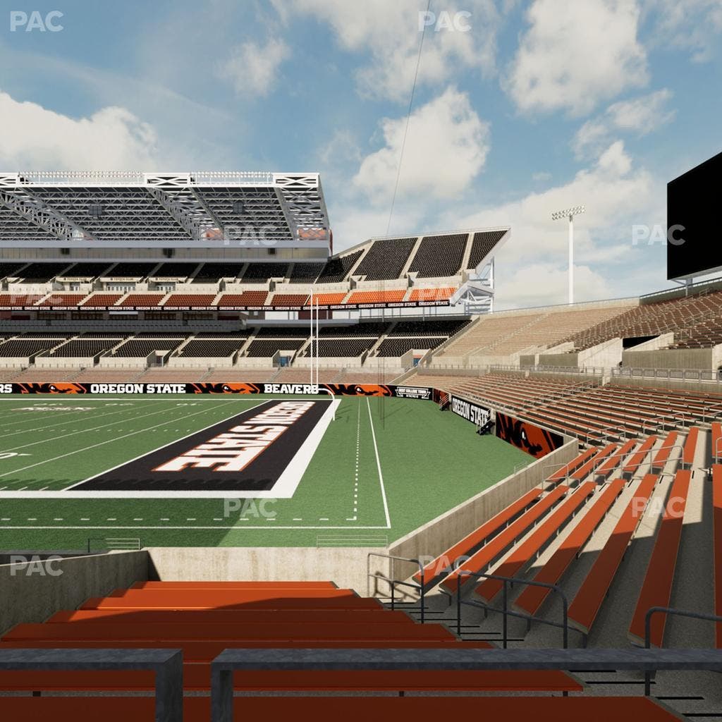 Reser Stadium - Section 127 Seat View