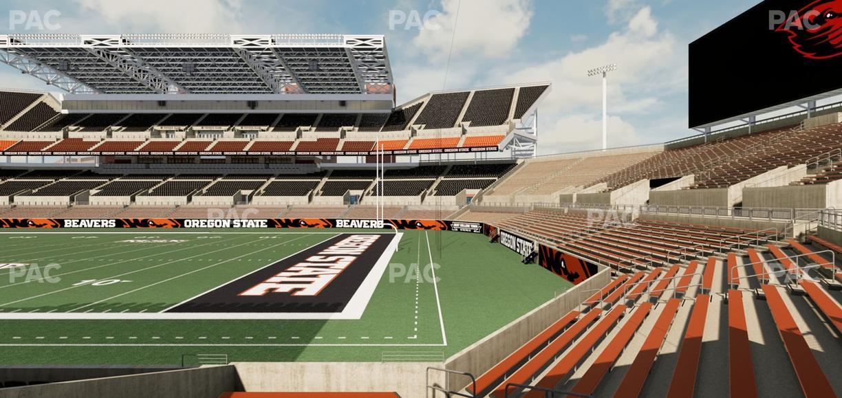 Reser Stadium - Section 127 Seat View