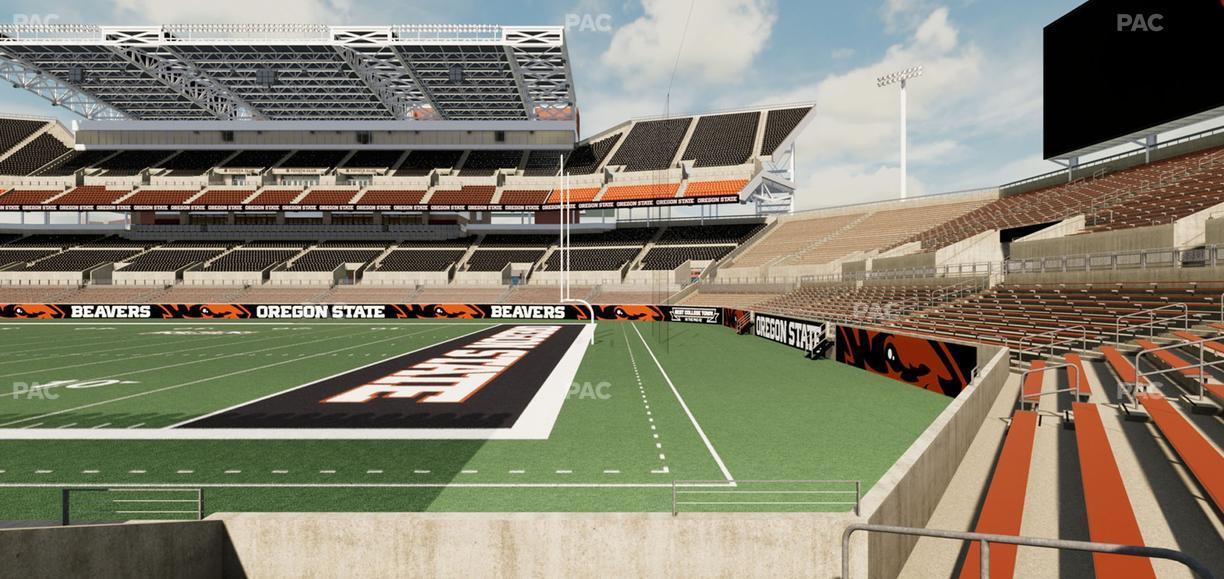 Reser Stadium - Section 127 Seat View