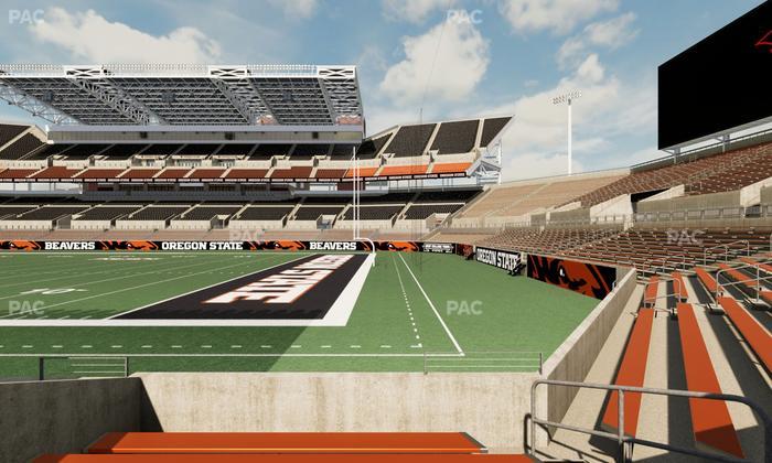 Reser Stadium - Section 127 Seat View