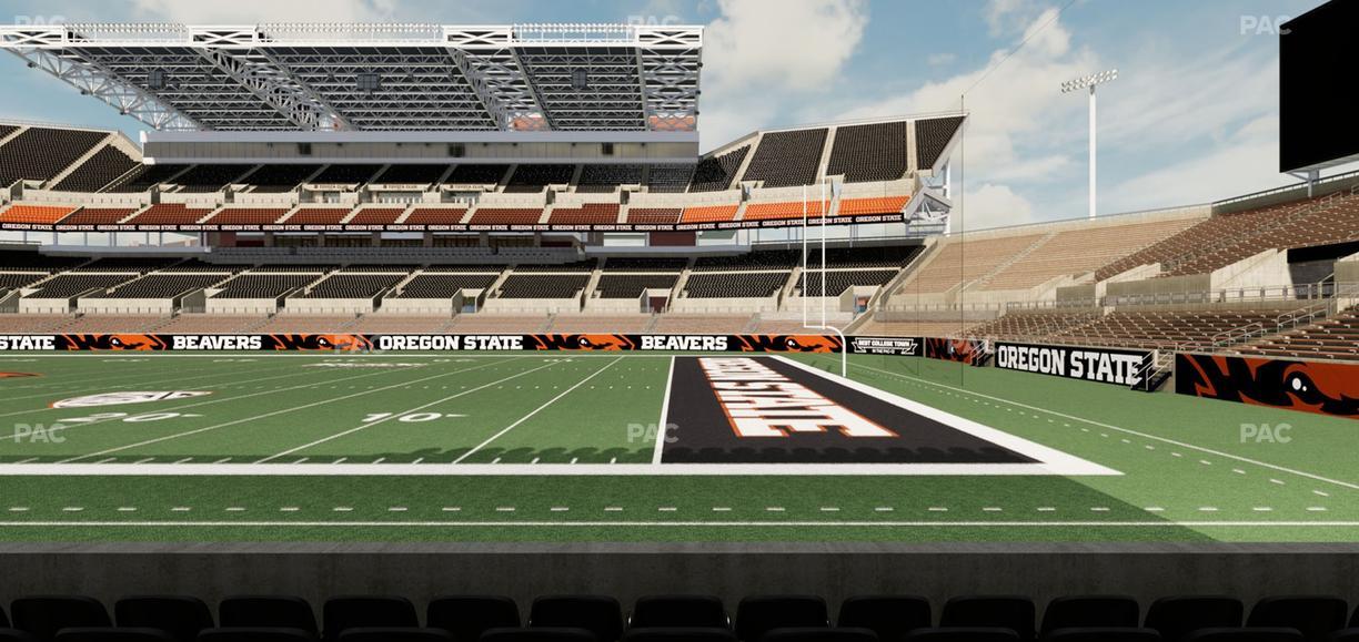 Reser Stadium - Section 128 Seat View