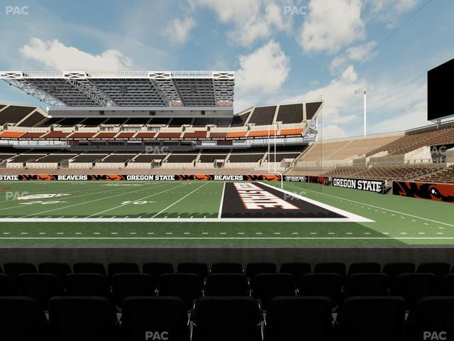 Reser Stadium - Section 128 Seat View