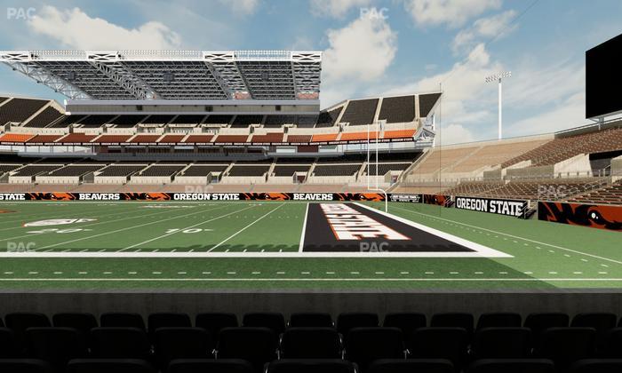 Reser Stadium - Section 128 Seat View