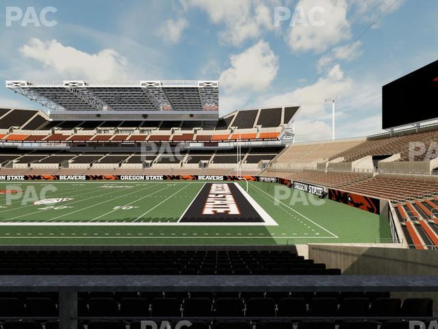 Reser Stadium - Section 128 Seat View