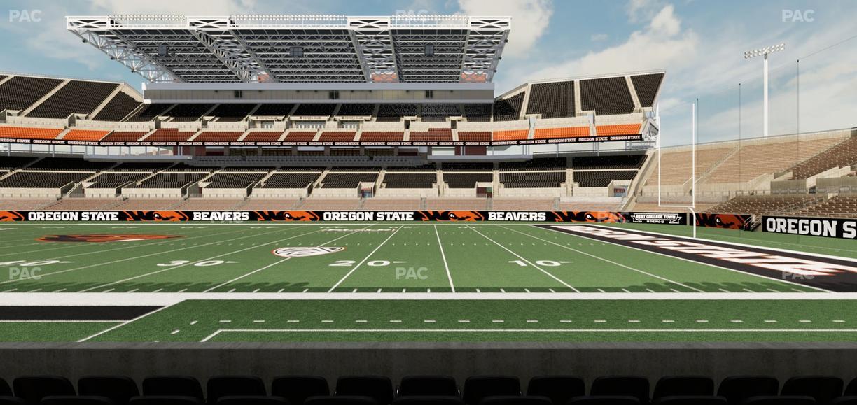 Reser Stadium - Section 129 Seat View