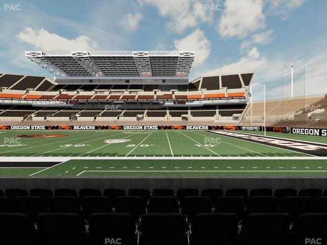 Reser Stadium - Section 129 Seat View