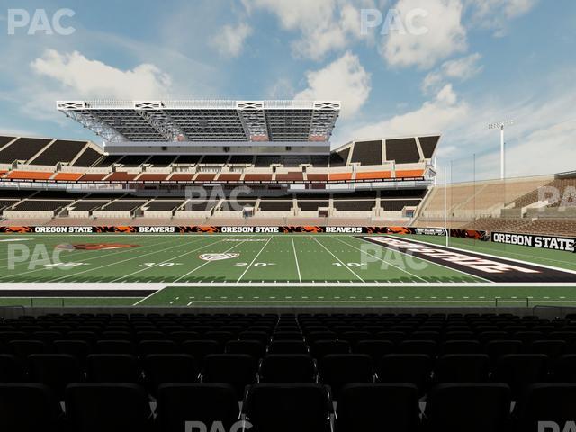 Reser Stadium - Section 129 Seat View
