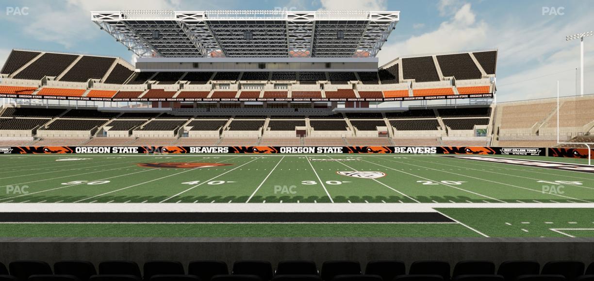 Reser Stadium - Section 130 Seat View