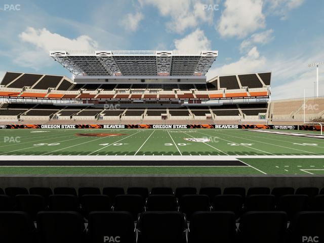 Reser Stadium - Section 130 Seat View