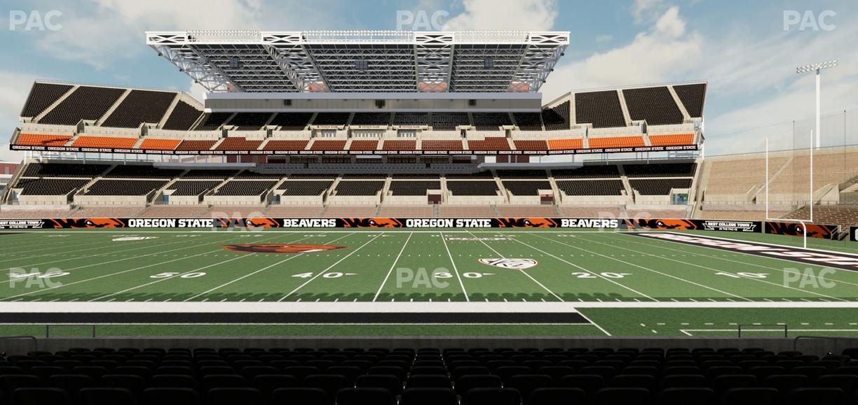 Reser Stadium - Section 130 Seat View