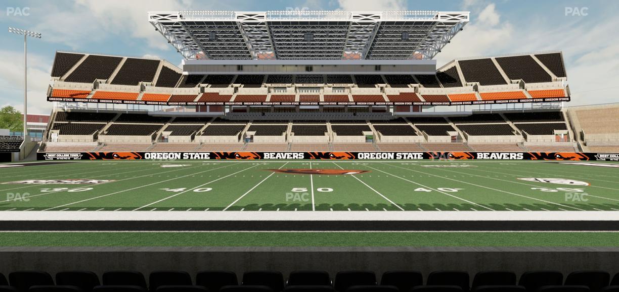 Reser Stadium - Section 131 Seat View
