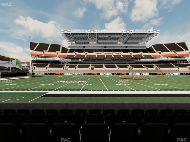 Reser Stadium - Section 132 Seat View