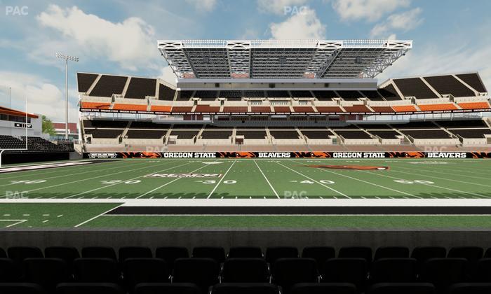 Reser Stadium - Section 132 Seat View