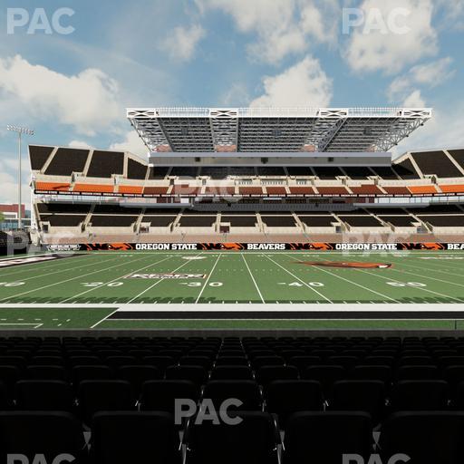 Reser Stadium - Section 132 Seat View