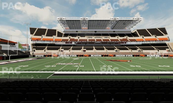 Reser Stadium - Section 132 Seat View